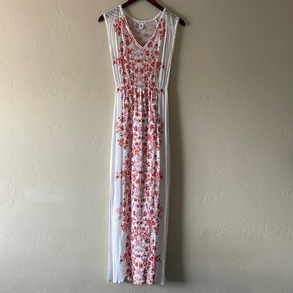 Clover + Scout Floral Maxi Dress